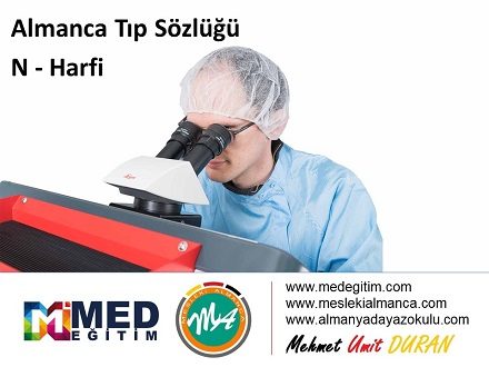Almanca Tıp Terimleri - "N" Harfi 1
