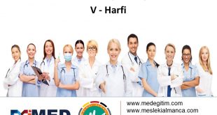 Almanca Tıp Sözlüğü - "V" Harfi 58