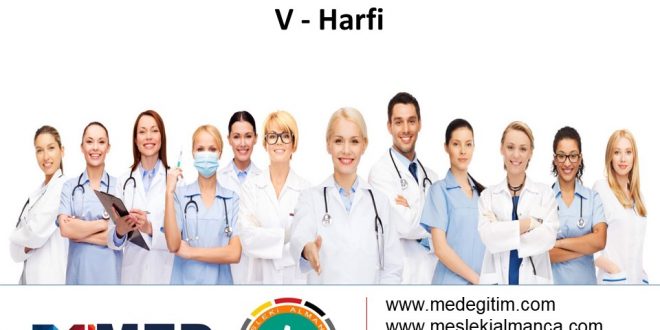 Almanca Tıp Sözlüğü - "V" Harfi 1